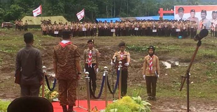 Buka PWD Sultra ke-4, Ruksamin: Pramuka Membangun Manusia Berkarakter