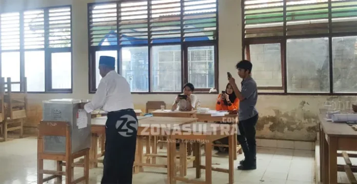 PSU, Partisipasi Pemilih di TPS 10 Pondambea Menurun