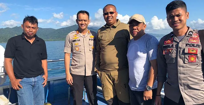 Raja Kabaena Dilantik, Polisi Siaga Penuh