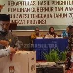 Rekapitulasi KPU Bombana Diterima, Suara Rusda-Sjafei Tertinggi Rekapitulasi KPU Bombana Diterima, Suara Rusda-Sjafei Tertinggi
