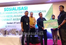 Meninggal, Satu Karyawan PT SMI Dapat Santunan BPJS Ketenagakerjaan Meninggal, Satu Karyawan PT SMI Dapat Santuann BPJS Ketenagakerjaan