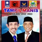 Ini Lumbung Suara Kemenangan Tampil Manis di Pilwali Baubau AS Tamrin-La Ode Monianse, tampil manis