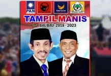 Ini Lumbung Suara Kemenangan Tampil Manis di Pilwali Baubau AS Tamrin-La Ode Monianse, tampil manis