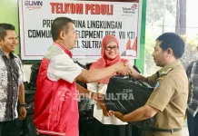 Telkom Sultra Salurkan Bantuan bagi Korban Banjir Wanggu Telkom Sultra Salurkan Bantuan bagi Korban Banjir Wanggu