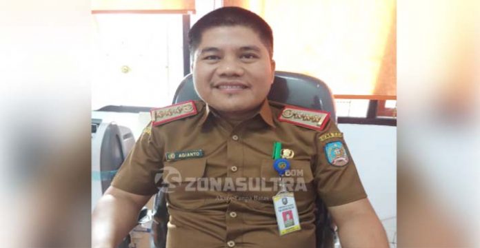 Kasubag Administrasi Sekretaris Dewan (Sekwan) DPRD Konsel, Agianto