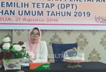 KPU Kolut Sebut Disdukcapil Tak Bisa Diajak Kerjasama Ketua KPU Kolut Susanti Ernawati
