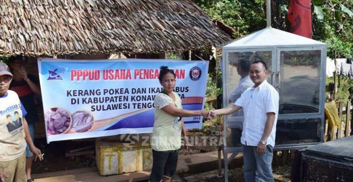 FPIK UHO Kembangkan Usaha Pengasapan Pokea dan Gabus