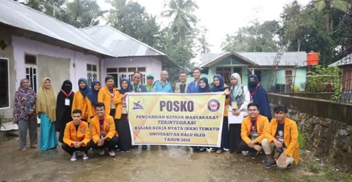 KKN Tematik 2018 UHO Gencar Sosialisasi Cara Pembuatan Obat Tradisional