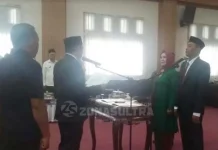 Dua PAW DPRD Konut Dilantik Dua PAW DPRD Konut Dilantik