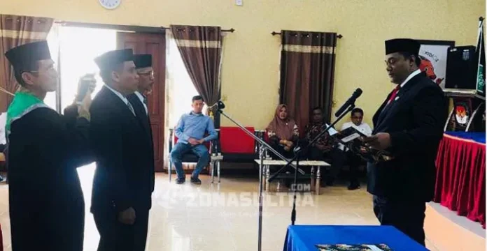 PAW kpu kolaka Dua PAW Komisioner KPU Kolaka Dilantik
