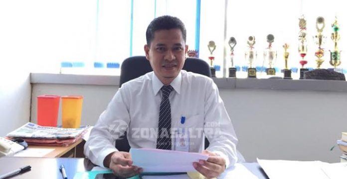 Direktur Rumah Sakir Umum Daerah (RSUD) Bahteramas Sulawesi Tenggara (Sultra) Yusuf Hamra