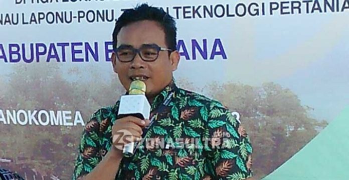 Direktur Bank BPD cabang Bombana, Muh Ali imron