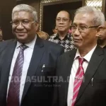 Ali Mazi Tegaskan Sekda Sultra dari Birokrat Asal Muna Pleno Penetapan Gubernur Terpilih, Ali Mazi Ingat Kenangan Lama Bersama Hugua