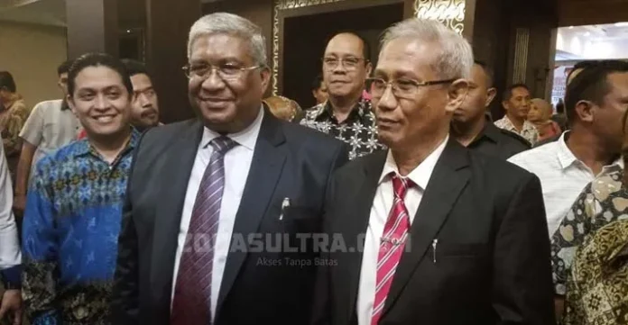 Pleno Penetapan Gubernur Terpilih, Ali Mazi Ingat Kenangan Lama Bersama Hugua