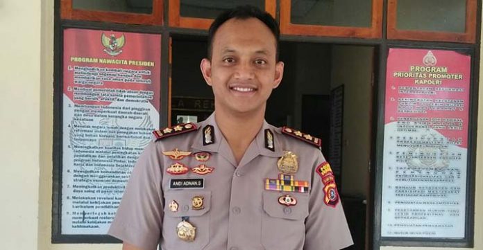 Kapolres Bombana AKBP Andi Adnan Syafruddin