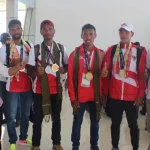 Pulang Kampung, Peraih Emas Asian Games Diarak Keliling Wakatobi Pulang Kampung, Peraih Emas Asian Games Diarak Keliling Wakatobi