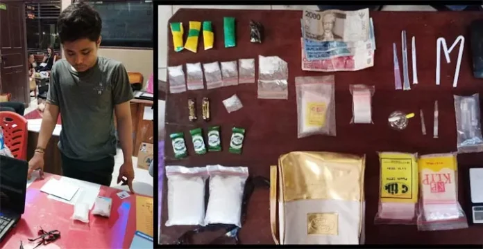 barang bukti narkoba Bekuk Pengedar di Kendari Barat, Polisi Temukan Sabu di Kandang Ayam