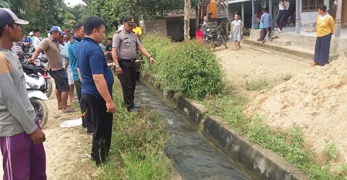 Terpeleset di Saluran Irigasi, Bocah Konawe Tewas Tenggelam 