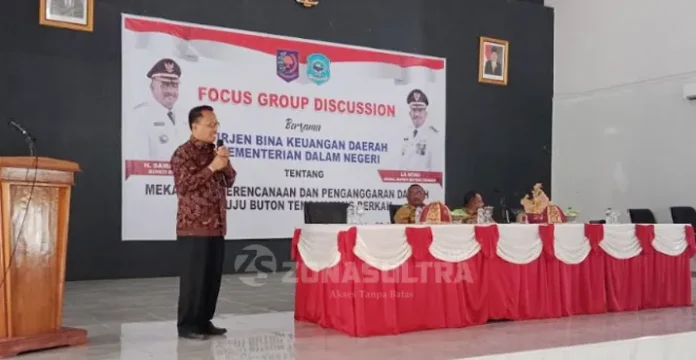 FGD Penyusunan Anggaran, Pemda Buteng Hadirkan Dirjen Keuangan Daerah