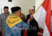 Lepas 65 Calon Jamaah Haji, Ini Pesan Wabup Muna Lepas 65 Calon Jamaah Haji, Ini Pesan Wabup Muna
