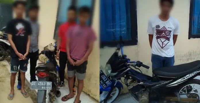 Tiga Anak Muda di Muna Berkongsi Curi Satria FU
