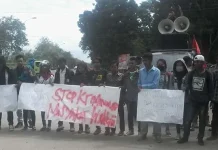 Berawal dari Persoalan Tambang, Mahasiswa Wawonii dan LBH Demo di Polda Berawal dari Persoalan Tambang, Mahasiswa Wawonii dan LBH Demo di Polda