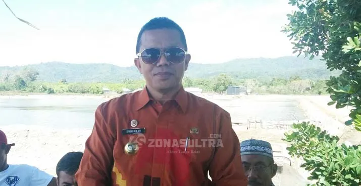 Kepala Dinas Kesehatan Bombana dr. Sunandar