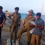 DKP Konut Periksa Fisik Bagan Apung Nelayan DKP Konut Periksa Fisik Bagan Apung Nelayan