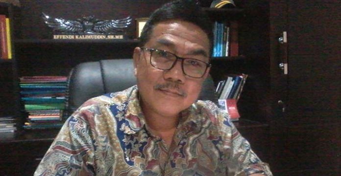 Kepala Biro Hukum, Efendi Kalimuddin