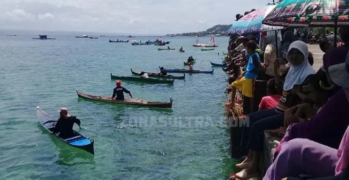 Lomba Dayung Meriahkan Festival Budaya Tua Buton