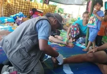 Peduli Korban Gempa Lombok, Fakultas Kedokteran UHO Kendari Kirim Tim Kesehatan