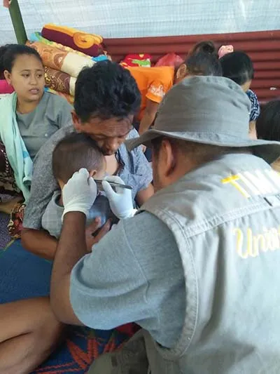 Peduli Korban Gempa Lombok, Fakultas Kedokteran UHO Kendari Kirim Tim Kesehatan