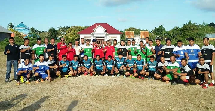 Liga Eksebisi Futsal FJB Dimulai, Tim Koramil dan Polsek Kulisusu Unggul