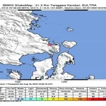 Gempabumi 2.3 SR Guncang Kendari Sabtu Malam Gempabumi 2.3 SR Guncang Kendari Sabtu Malam