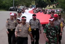 Perayaan HUT RI, Polres Buton akan Bentangkan Bendera 200 Meter Perayaan HUT RI, Polres Buton akan Bentangkan Bendera 200 Meter