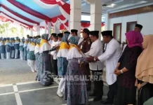 Lepas 93 JCH, Ini Pesan Bupati Wakatobi Lepas 93 JCH, Ini Pesan Bupati Wakatobi