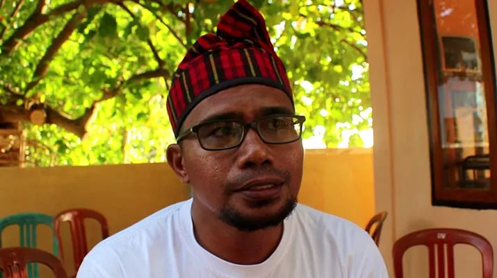 Kordinator relawan nasional di Wakatobi, Hardin