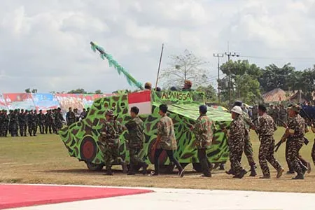 Teaterikal Perjuangan Warnai Peringatan HUT RI di Konsel 