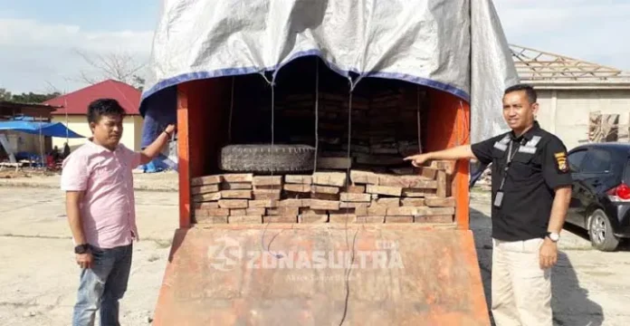 Mengolah Kayu di Luar Izin, Pengusaha di Konawe Jadi Tersangka