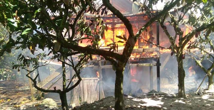 Tabung Elpiji Meledak, Satu Rumah di Kolut Hangus Terbakar