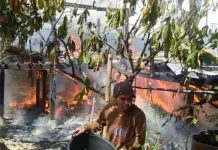 Tabung Elpiji Meledak, Satu Rumah di Kolut Hangus Terbakar Tabung Elpiji Meledak, Satu Rumah di Kolut Hangus Terbakar