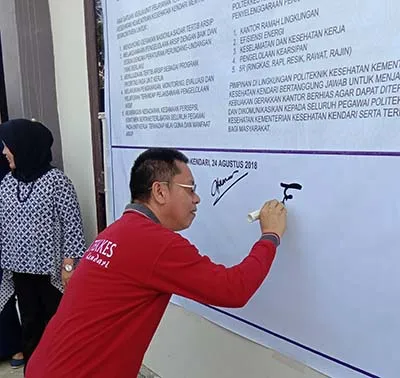 Poltekkes Kendari Dukung Gerakan Nasional Sadar Tertib Arsip