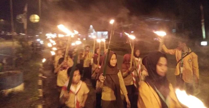 2.000 Pelajar di Konut Gelar Malam Taptu