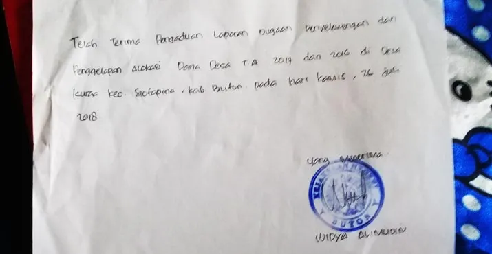 Mantan Kades dan Pj Kades di Buton Diduga Korupsi Dana Desa