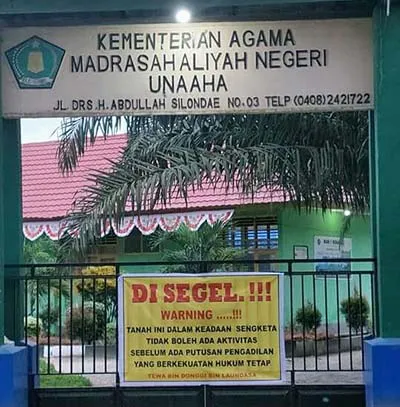 MAN 1 Konawe Disegel, Siswa Panik