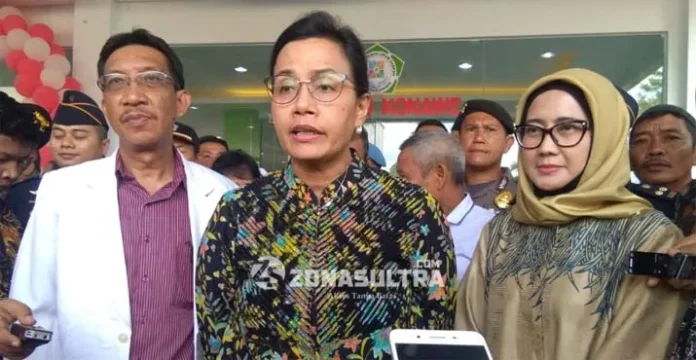 menkeu - sri mulyani Mentri Keuangan Resmikan RSUD Konawe