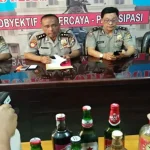 Operasi Cipkon, Polisi Sita 1,1 Ton Miras Operasi Cipkon, Polisi Sita 1,1 Ton Miras