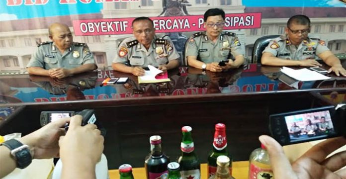 Operasi Cipkon, Polisi Sita 1,1 Ton Miras