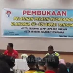 Bapopsi Latih 500 Pelatih Cabor di Sultra Bapopsi Latih 500 Pelatih Cabor di Sultra