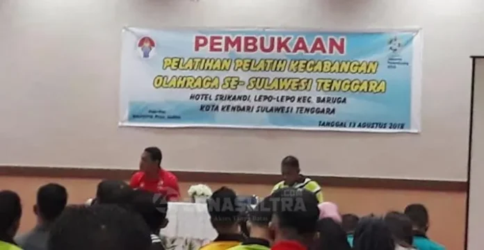 pelatihan Bapopsi Latih 500 Pelatih Cabor di Sultra